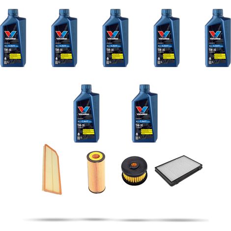 Kit tagliando 4 FILTRI e 7L OLIO compatibile con Mercedes Classe M (W163) 270 CDI 120kw Dal 1999 (1/5)