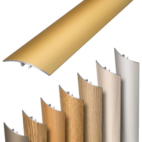 Übergangsprofil Ausgleichsprofil, selbstklebend - 90cm x 30mm Gold