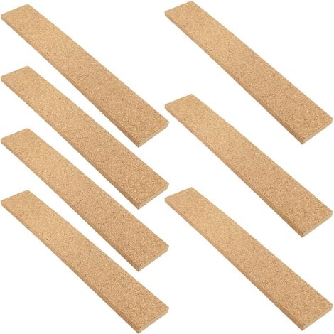 Lot de 7 bandes adhésives en liège pour tableau blanc mural, idéales (1/5)