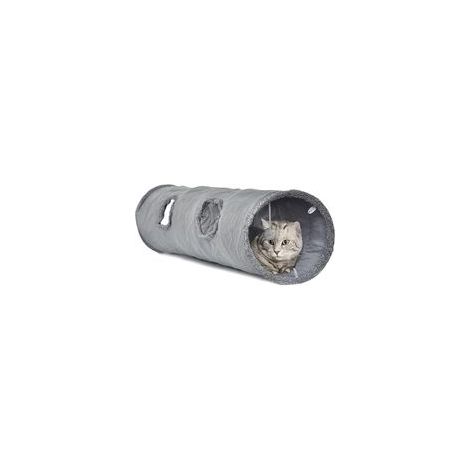 1 tunnel pour chat - Marron - Diamètre 30 x 130 cm (1/5)