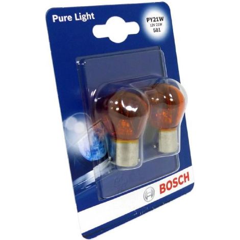 Ampoule standard BOSCH 684153 véhicule Pure Light 2 PY21W 12V (1/6)