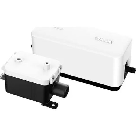 Mini pompa compatta slim per scarico condensa dei condizionatori con allarme modello value s mod. s2 -portata max 40l/h -altezza mandata massima 10mt GENERAL GAS
