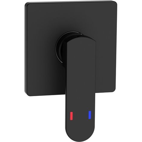 Miscelatore Incasso Doccia Serie Rover Nero (1/2)