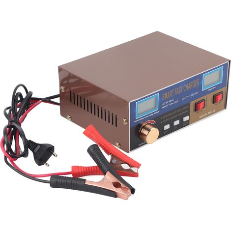 Chargeur de batterie lithium 400W 12V 24V intelligent à impulsions, réparation de batterie, alimentation MF-3S, prise UE 250V (1/5)