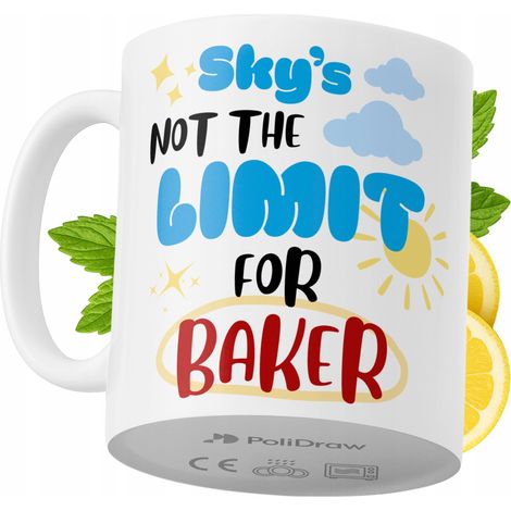 Mug humoristique pour pâtissier, avec un texte amusant et un design graphique original. Idéal pour les anniversaires, les fêtes et les occasions spéciales. Mug premium pour la maison, le bureau et le 