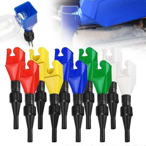 Entonnoir de vidange flexible universel pliable large ouverture pour huile moteur et moto facile à transporter lot de 10 (1/5)