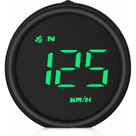 Universal GPS Speedometer with Head-Up Display for Cars (HUD) with Speed, Overspeed Warning, Mileage Measurement, and Fatigue Driving Reminder for All Vehicles (1/4)