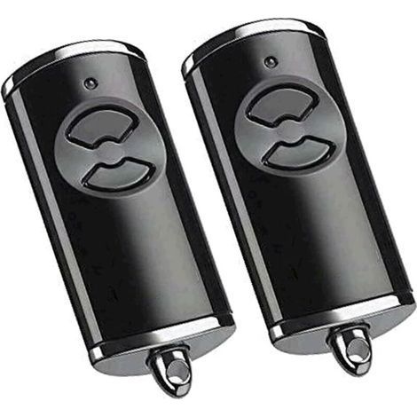 Lot de 2 télécommandes portables pour porte de garage, fréquence 868,3 MHz. (1/4)