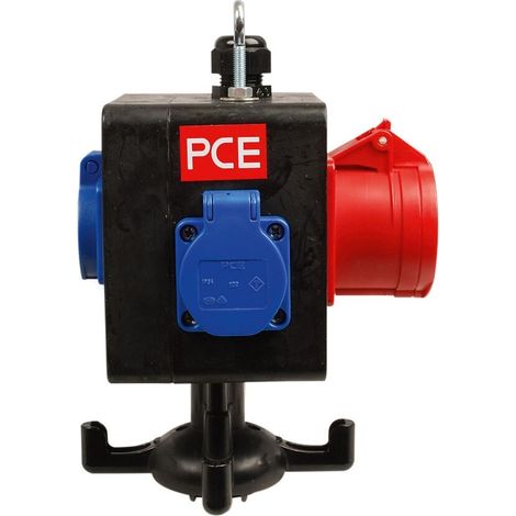 Distributeur à suspendre Freistadt IP54 1xCEE/3xprises Schuko, suspension