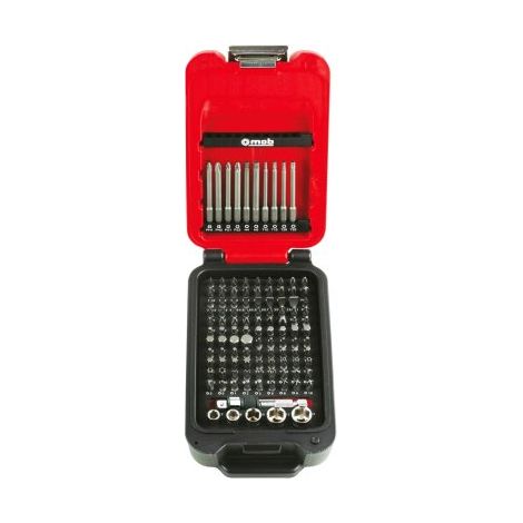 Coffret d'embouts de vissage 115 pièces avec adaptateur 2 en 1 MOB (1/5)