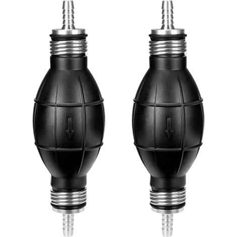 2 Pièces 6mm Poire D'Amorcage Carburant Pompe à Main Transfert Liquide l'eau Pompe à Tuyau de Siphon Essence Gaz Aquarium Pompe Aspiration (1/4)