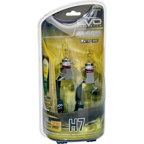 2 Ampoules H7 Alfas Maximum Penetration 2800K Jaune 85-120W - EvoFormance