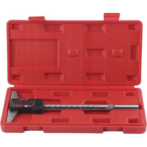 Jauge de Profondeur Numérique en Acier Inoxydable de Haute Précision Vernier Caliper Outil de Mesure 0-150mm 0.01mm (1/4)