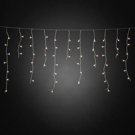 [GEBRAUCHT] B-Ware Konstsmide 3673 803 Lichtervorhang Eisregen Außen Eek A 24 V 400 Led Lichterkette