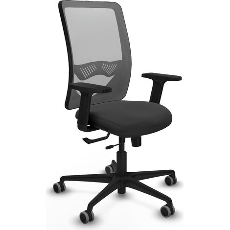 Silla de oficina piqueras y crespo Zulema negro ajustable (1/2)