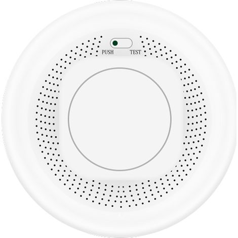 ZigBee Sensore Fumo Rilevatore di Incendio Allarme Antincendio con Sensore Fotoelettrico Indipendente (1/3)