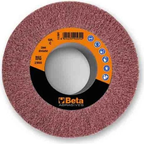Beta 11320 Roue Tnt avec alésage en corindon - 200 x 50 mm -Grossolan