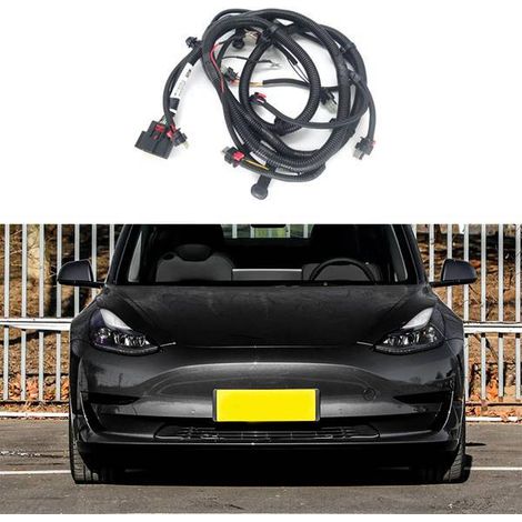2067958-00-B fits the front bumper radar sensor harness of Tesla Model 3 21-23. (1/5)