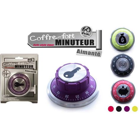 Minuteur coffre-fort NOIR
