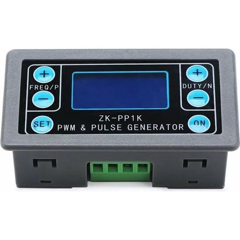 Générateur de signaux PWM 1Hz 150KHz Générateur bimode Générateur de fréquence d'impulsion réglable Rapport de service de fréquence d'impulsion Module d'onde carrée rectangulaire avec étui (1/5)