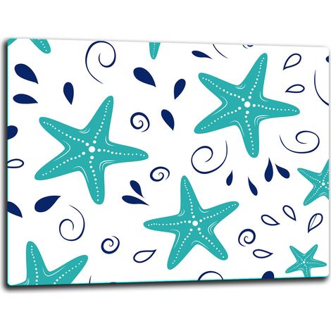Tagliere in vetro 52x40 mare (1/5)