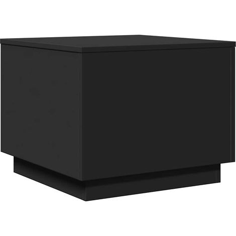 Coffee Table  Black  Engineered wood  50 cm x 50 cm x 40 cm vidaXL (1/4)