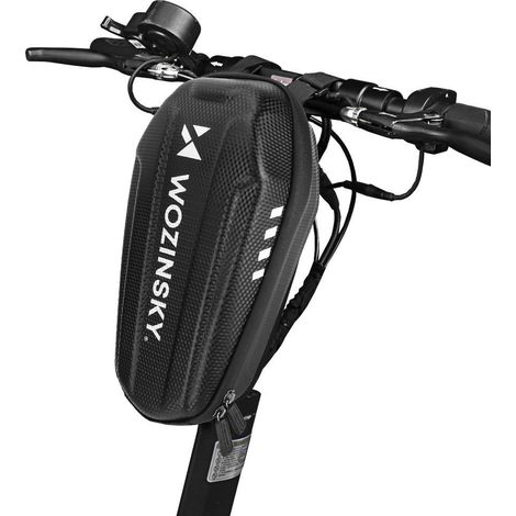 Borsa impermeabile per manubrio scooter Borsa scooter 3L Nero (1/5)
