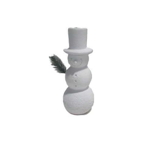 TrendLine Dekofigur Schneemann Zement 25 x 10 cm