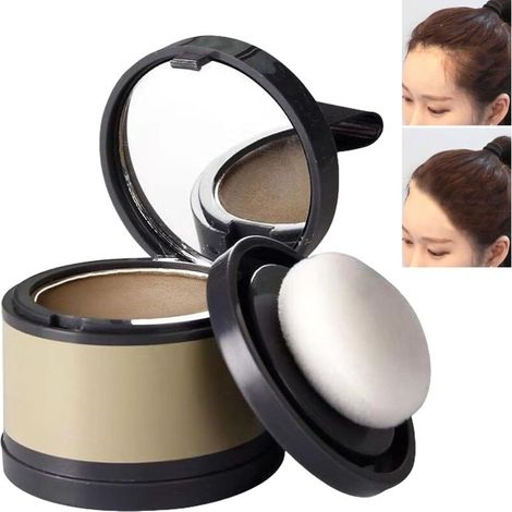 Polvo de sombreado instantáneo para el cabello, polvo de sombreado para la línea del cabello para cabello fino. (1/5)