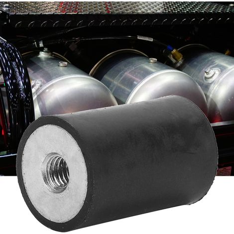 4 pièces d'amortisseurs de vibrations à bobine de montage en caoutchouc non toxique (DD2030 M6) (1/5)