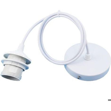 Porte Lampe Suspension E27, Accessoires Pendentif Lampes Suspendues, avec 1m Câble, Bar, Café, Magasin de Vêtements, Maison, Hôtel (1/5)