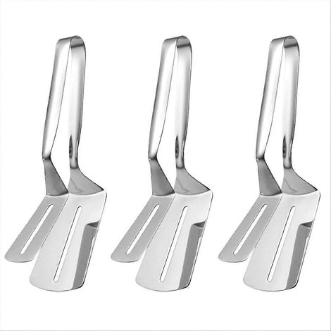 Lot de 3 pièces double sided shovel clip, upgraded grille pince pour cuisson, alimentaire clip grille pince (1/5)