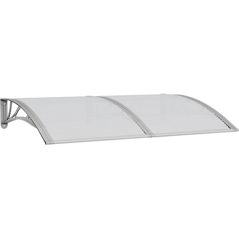 Maison Exclusive - Auvent de porte Gris 150x100 cm Polycarbonate