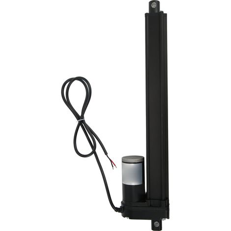 Vérin électrique 12V 3000N, actionneur linéaire industriel 300mm (11,8 pouces), moteur à balais DC pour lève-charge, levage automatique, poussée 300 kg, course 300 mm (1/5)