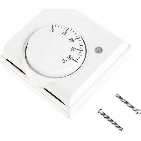 Régulateur de température au sol, thermostat mécanique de chauffage central, thermostat mécanique 220 V CA, JG (1/5)