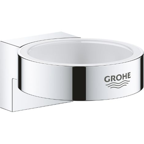 Grohe Holder For Glass/Dish/Dispenser Chrome - 41027000 - Stylish Bathroom Accessory