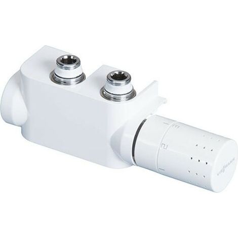 Viessmann Detentore con testa termostatica di design cromata, sinistra 7750493