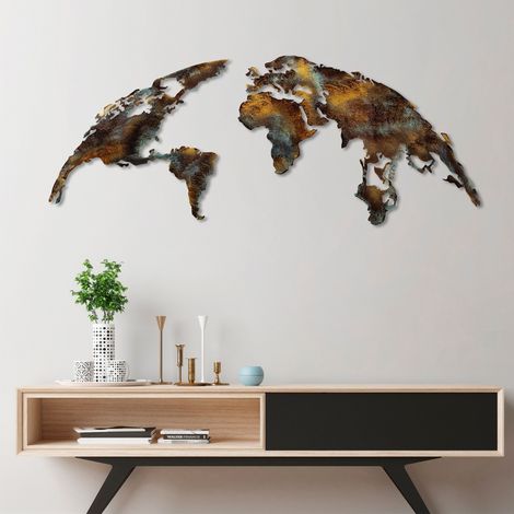 Cuadro Mosaba, Estructura de Metal, 150x59h cm Multicolor (1/4)