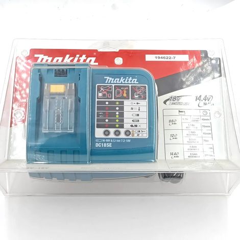 CARICABATTERIA MAKITA DA AUTO DC18SE DA 7.2 A 18 V (1/2)