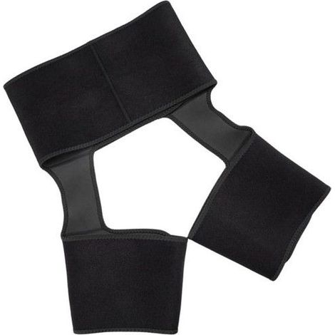 Ceinture amincissante femme - Néoprène - Taille L: 119x19x0,3 cm - Taille S: 114x19x0,3 cm - Soutien lombaire 3 en 1 (1/5)