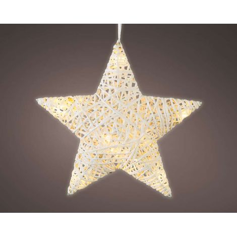 Decoro stella con micro led
