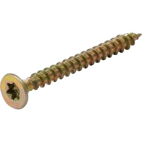 Vis Multifonctions Profil en T Torx T20 4 x 40 mm - Lot de 150 pcs - Acier Résistant et Polyvalent - D-Work