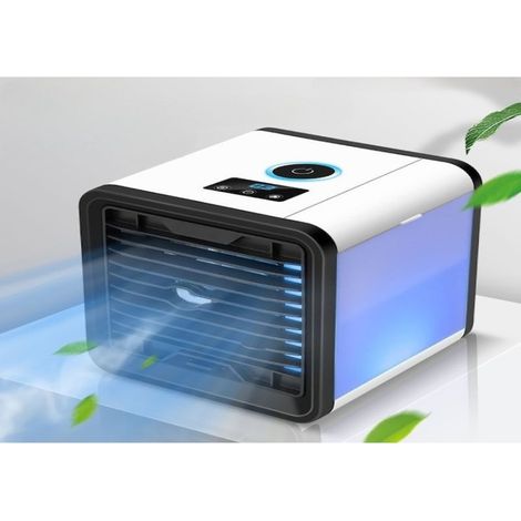 Mini Ventilateur Refroidissement Multifonctionnel – Refroidisseur Air Compact – Silencieux et Portable (1/4)