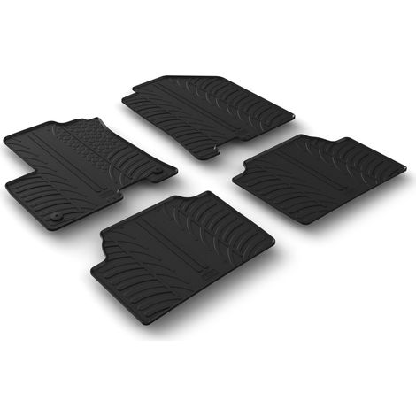 Set tappeti su misura in gomma - compatibile per Kia Niro (01/2006/22) elettrica