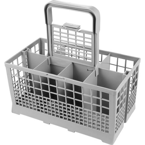 Boîte de Remplacement pour Panier à Couverts Universel avec 8 Compartiments, Durable et Ferme, adaptée aux Lave-Vaisselle Polyvalents (1/4)