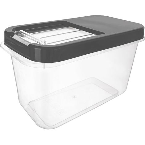 Contenitore per capsule, polveri e alimenti, grigio, 10 l (1/5)