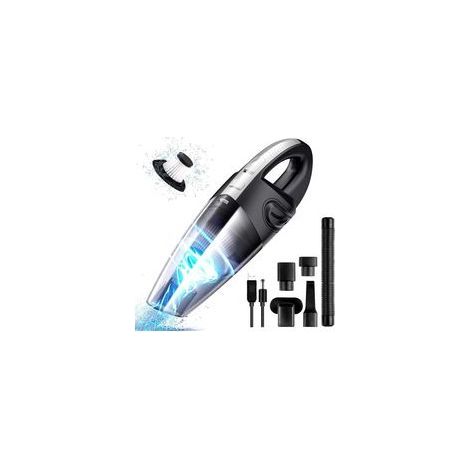 Aspirateur main sans fil 120W, 2200mAh, puissant, filtre lavable, silencieux, charge rapide, pour voiture & maison (1/5)
