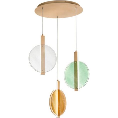 SOSPENSIONE MULTIPLA JUIS/3 3000K 4878LM 56W DIMMERABILE .60CM SENZA VETRI ACQUISTABILI SEPARATAMENTE (1/4)