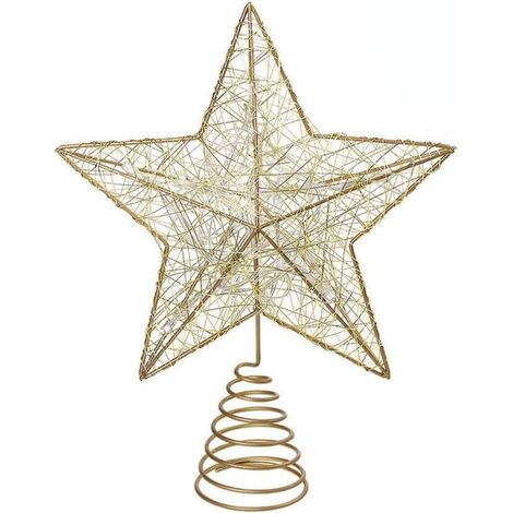 ausuky Décoration de sapin de Noël à LED avec paillettes (1/5)