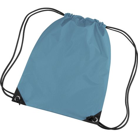 Sac de sport étanche Bagbase Premium Gymsac (11 litres) (lot de 2) Bleu océan (1/2)